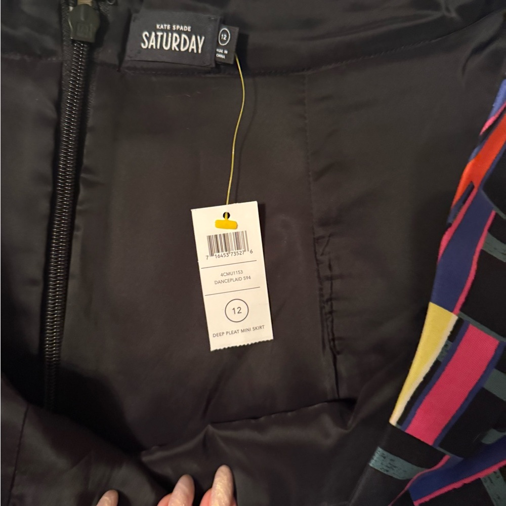 Kate Spade Saturday Colorful Skater Skirt